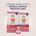 Limited Ingredient Puppy Dry Dog Food with Healthy Grains, Salmon & Brown Rice Recipe, 24 Pound (Pack of 1)