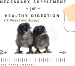Chick Grit, Digestive Supplement for Young Poultry and Bantam Breed, Probiotics to Support Digestion, No Artificial Ingredients or Preservatives, Insoluble Crushed Granite, 25 Lbs
