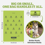 Pogi’S Dog Poop Bags – Leak-Proof & Extra Thick Pet Waste Bags (Fresh Scent, 10 Rolls, 150-Count)
